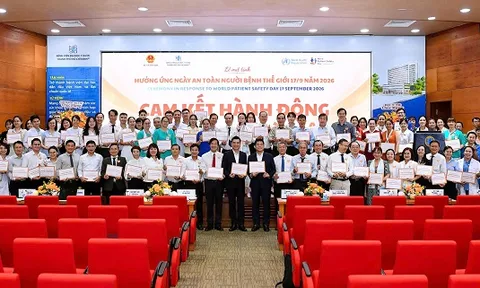 Lễ mít tinh hưởng ứng Ngày An toàn người bệnh Thế giới năm 2026 với chủ đề “Chăm sóc an toàn cho các bệnh không lây nhiễm”